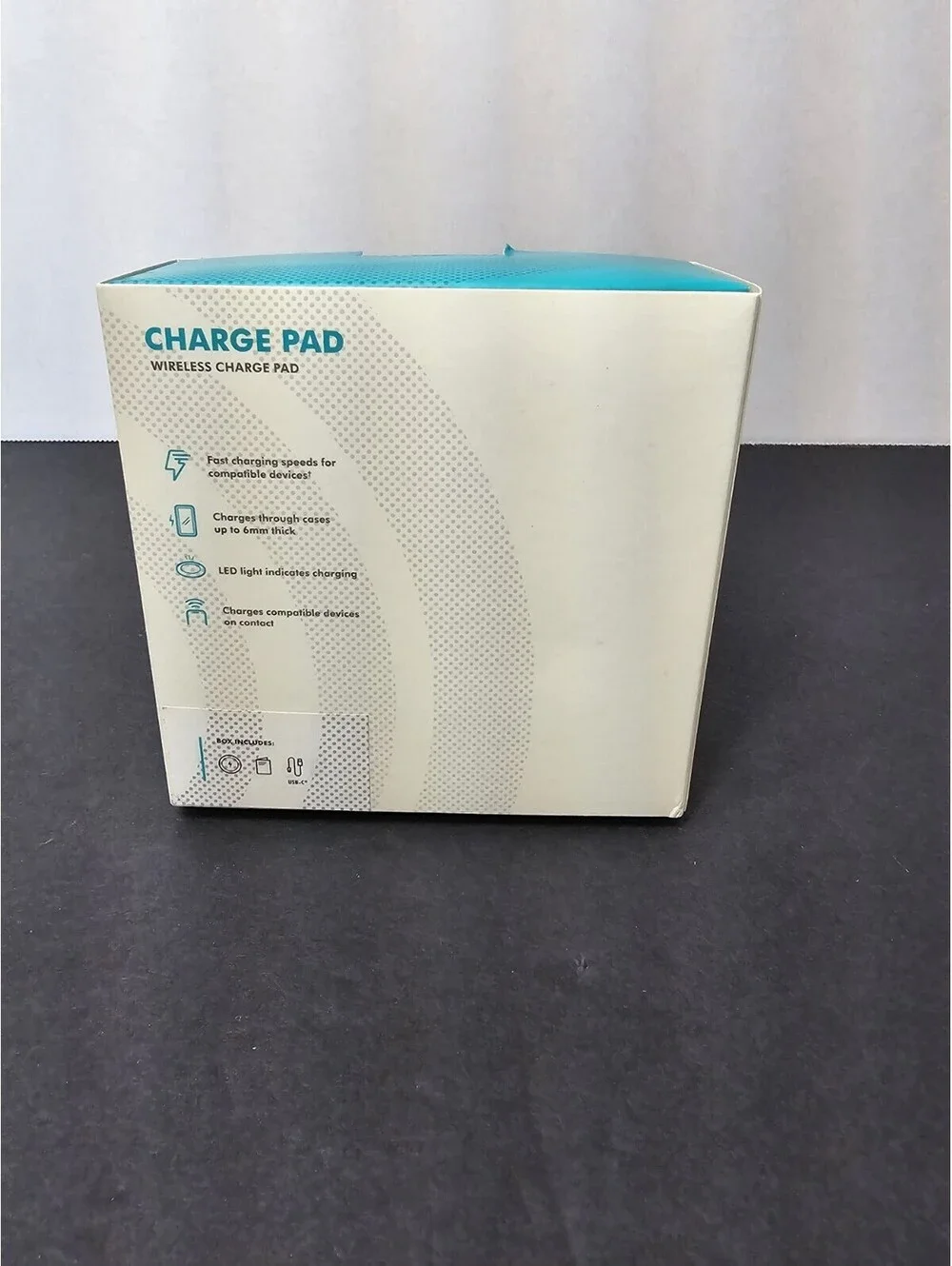 Zagg IFrogz 10W QI Wireless Charging Pad -‎ Black NIB